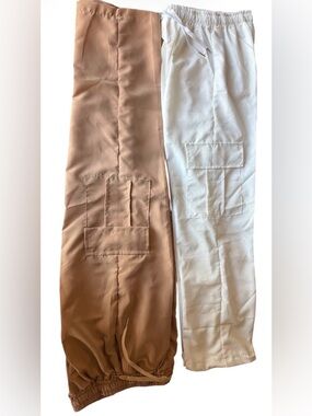 2 NWOT Pairs of Cargo Scrub Pants
